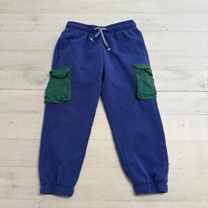 Tucker & Tate‎ boys blue with green pockets sweatpants joggers size 4